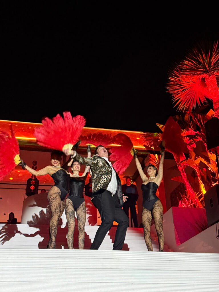 VIP red carpet entertainment private event Ibiza
