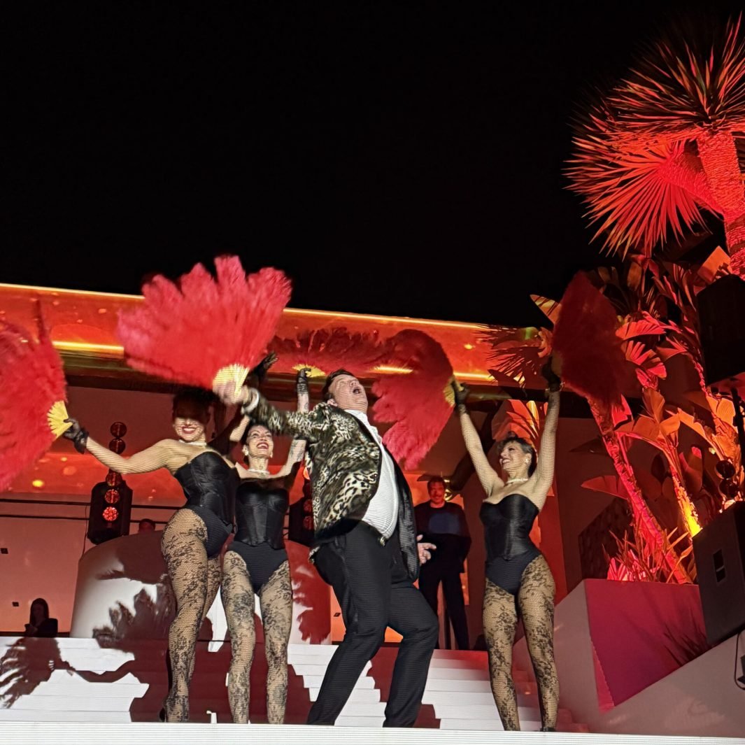 VIP red carpet entertainment private event Ibiza